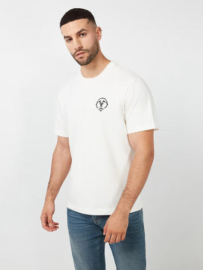 SS GIVE A DAMN FLOCK TEE - TRUE RELIGION MEXICO