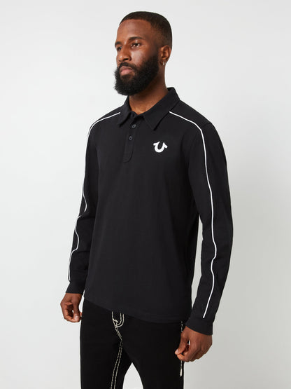 RELAXED PIPING LS POLO