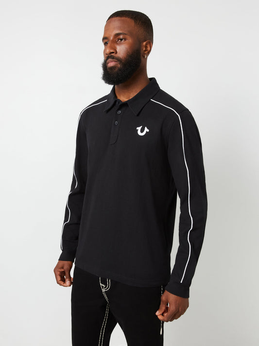 RELAXED PIPING LS POLO