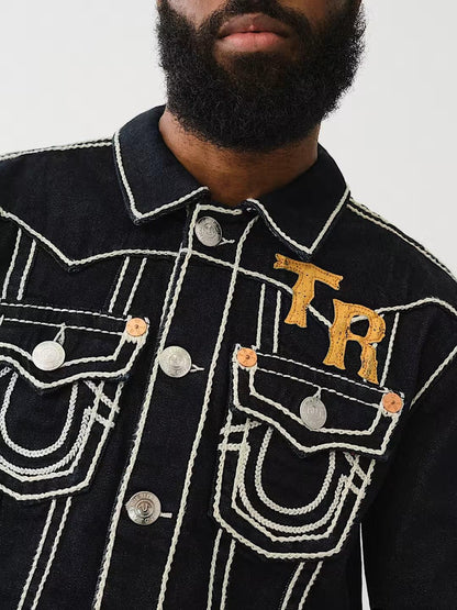 JIMMY JKT ROPE STITCH WESTERN - TRUE RELIGION MEXICO