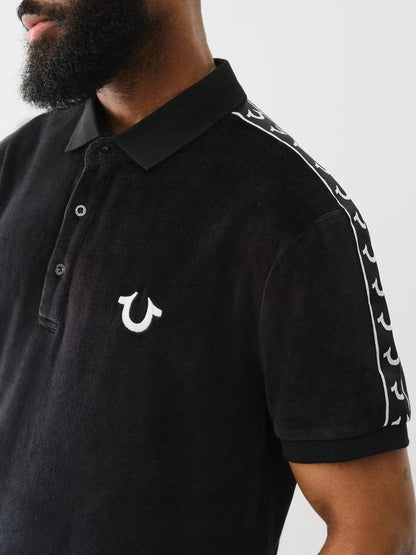 DAMASK VELOUR POLO - TRUE RELIGION MEXICO