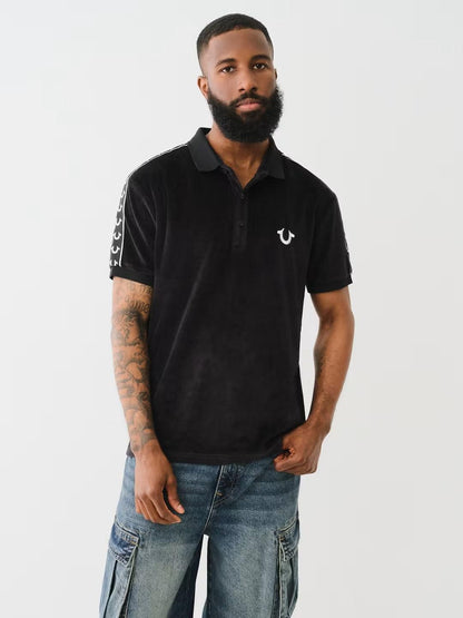 DAMASK VELOUR POLO - TRUE RELIGION MEXICO
