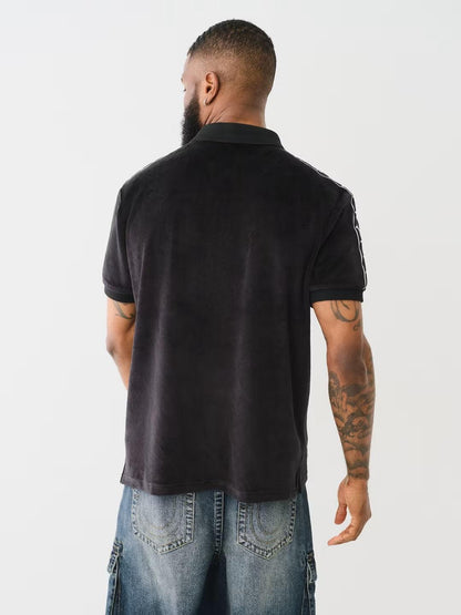 DAMASK VELOUR POLO - TRUE RELIGION MEXICO