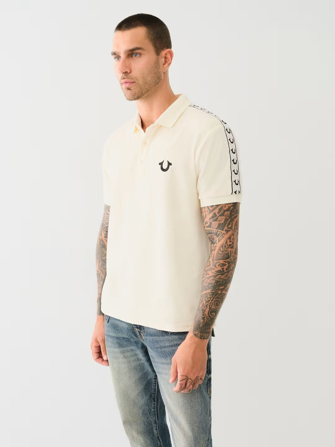 DAMASK VELOUR POLO