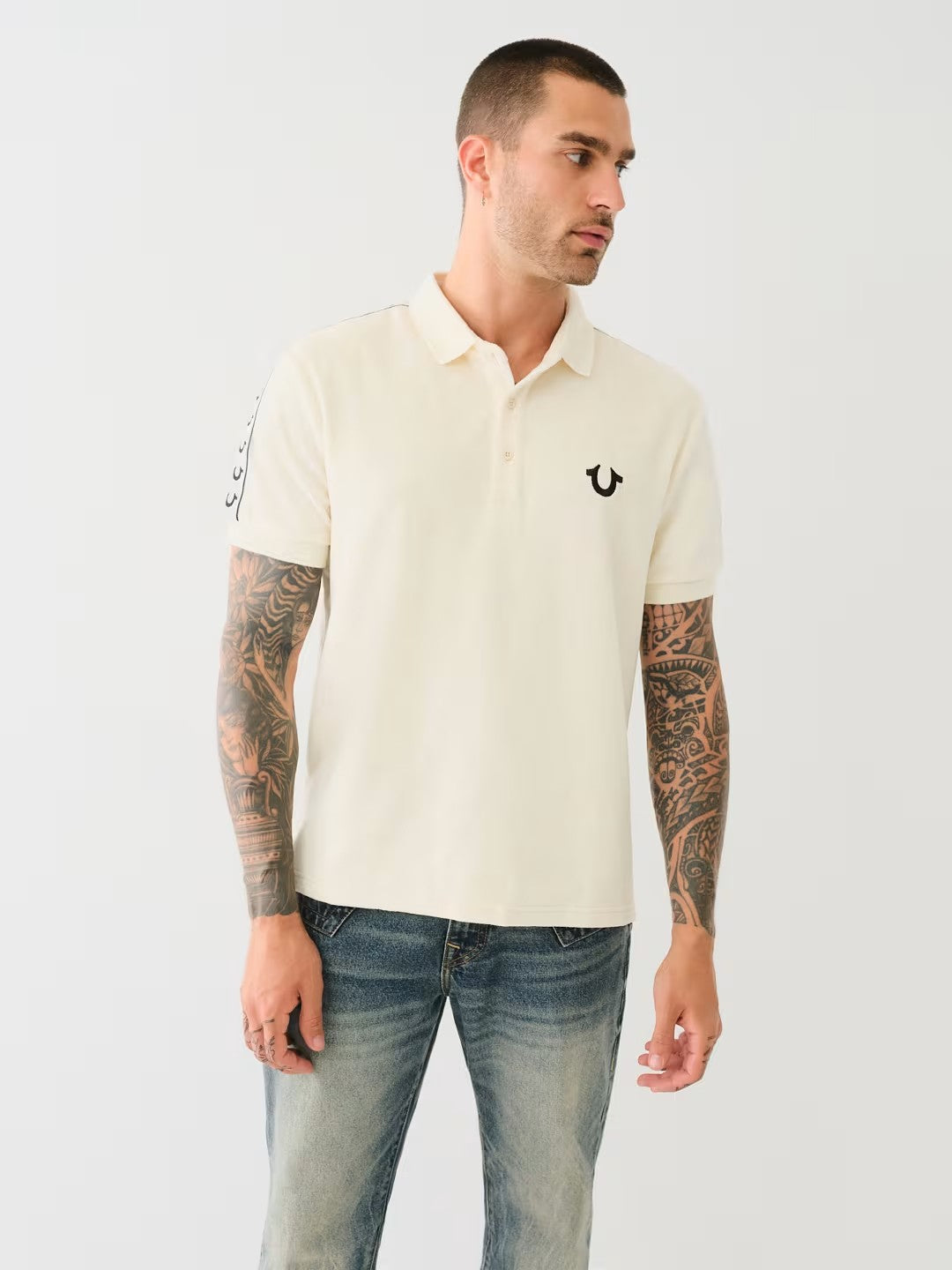 DAMASK VELOUR POLO