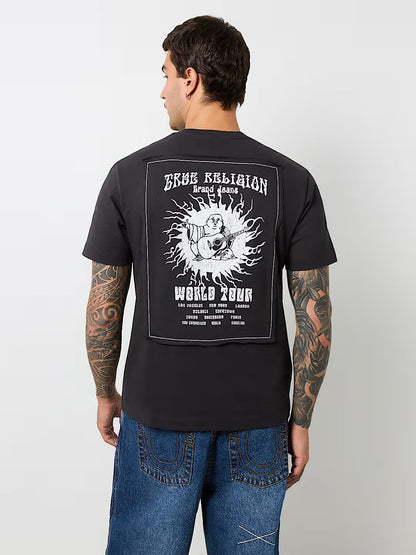 SS APPLIQUE BLAZING TOUR TEE