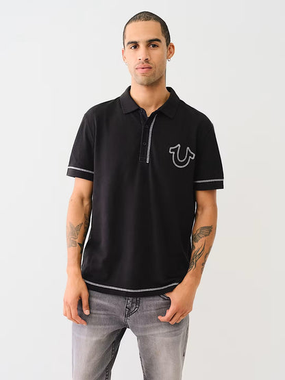 SS FLAT LOCK POLO