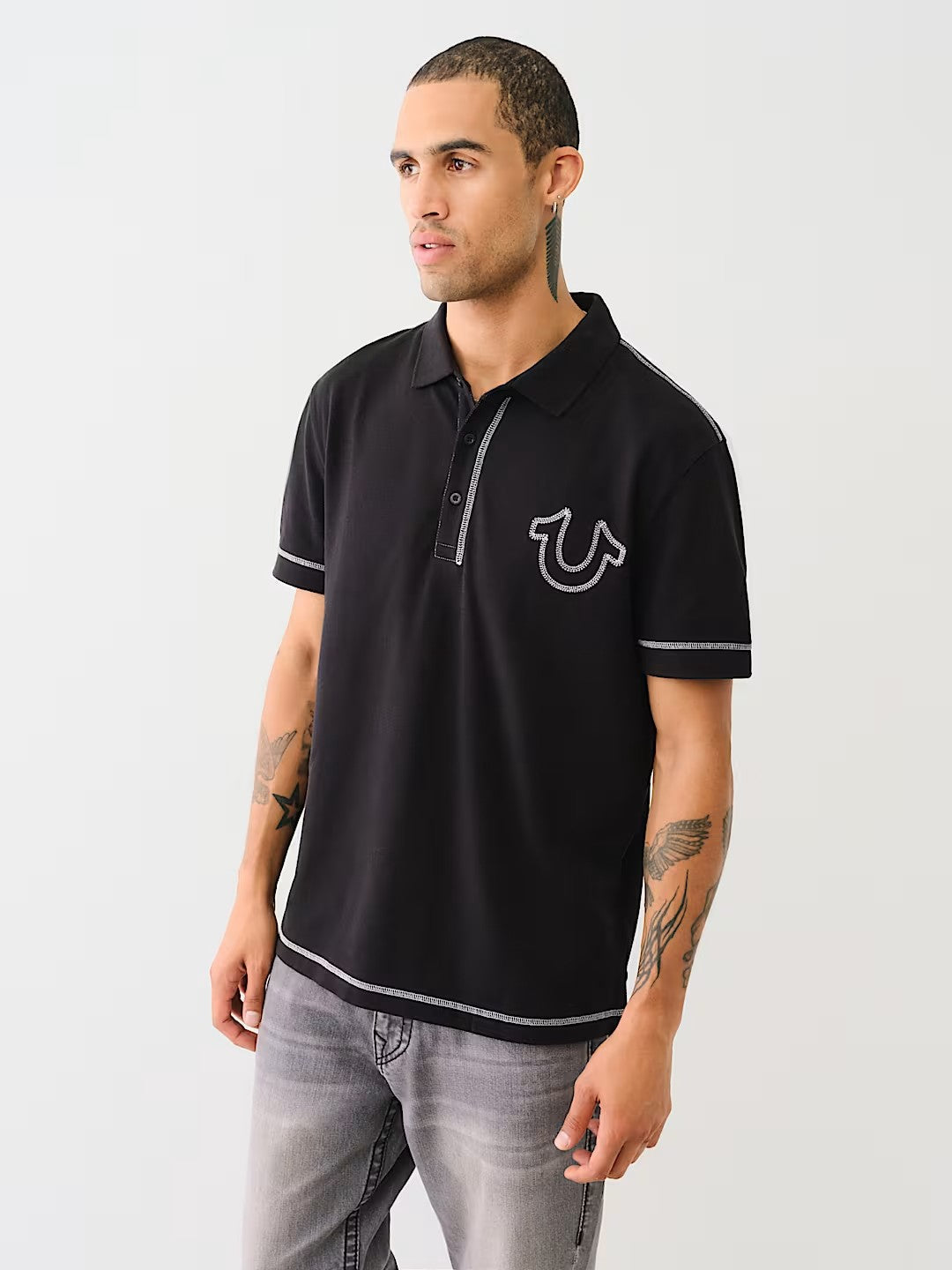 SS FLAT LOCK POLO