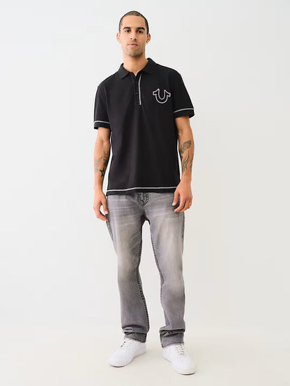 SS FLAT LOCK POLO