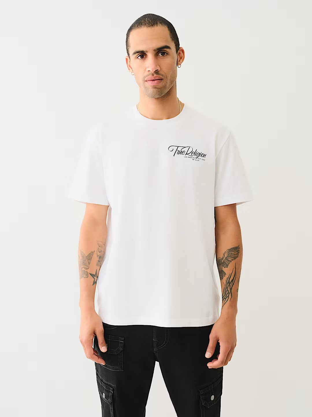 SS MULTI PUFF LOGO TEE