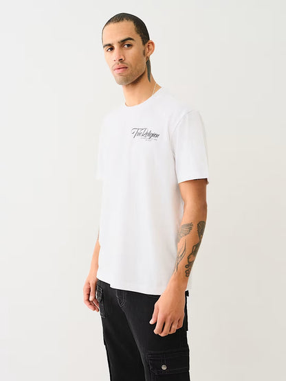 SS MULTI PUFF LOGO TEE