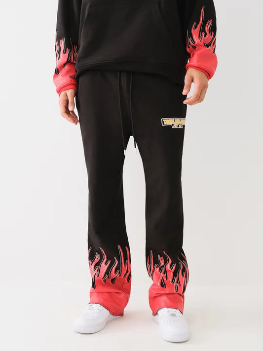 STACKED MOTO FLAME SWEATPANT - TRUE RELIGION MEXICO