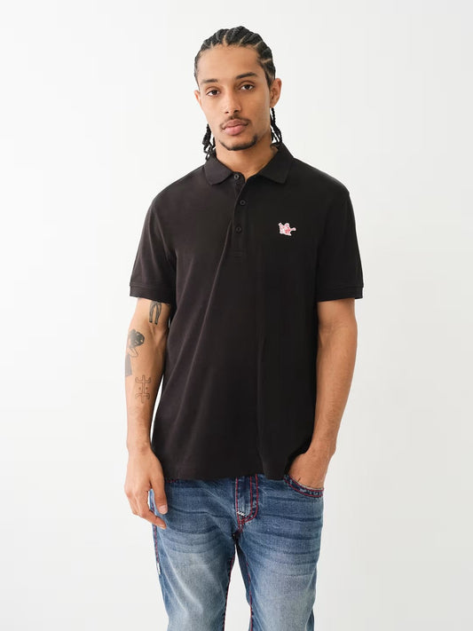 RELAXED BUDDHA PATCH POLO - TRUE RELIGION MEXICO