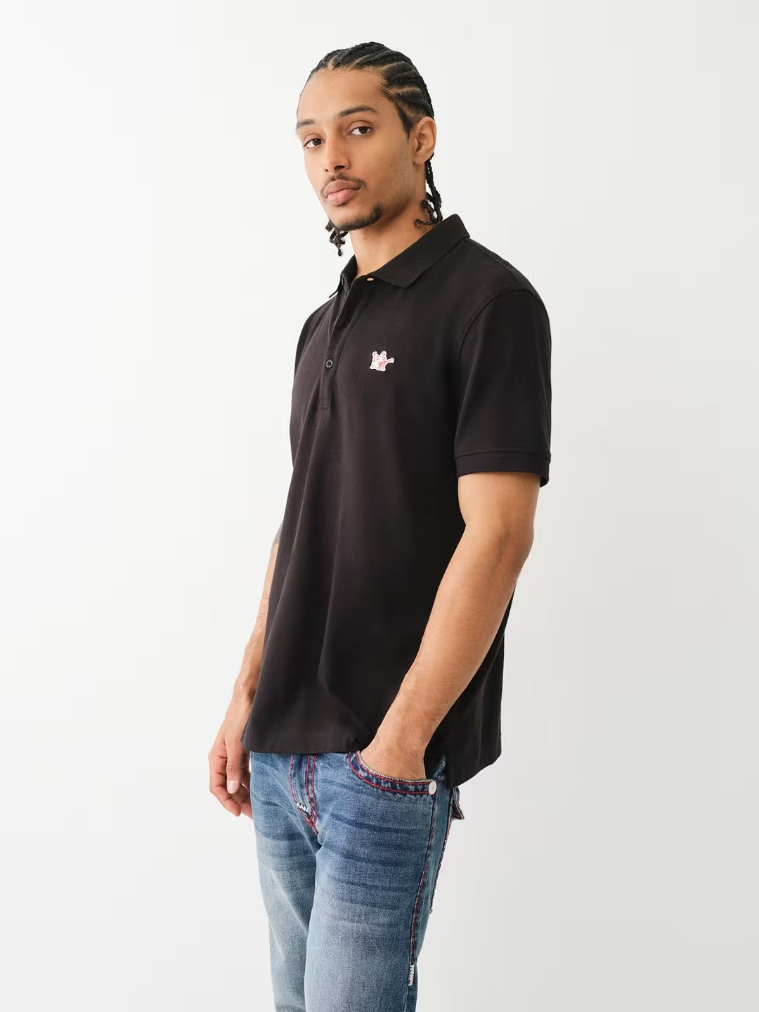 RELAXED BUDDHA PATCH POLO