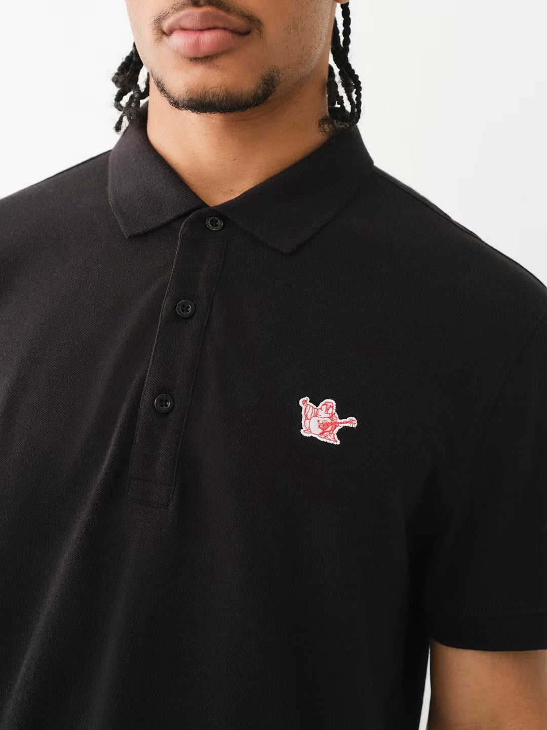 RELAXED BUDDHA PATCH POLO