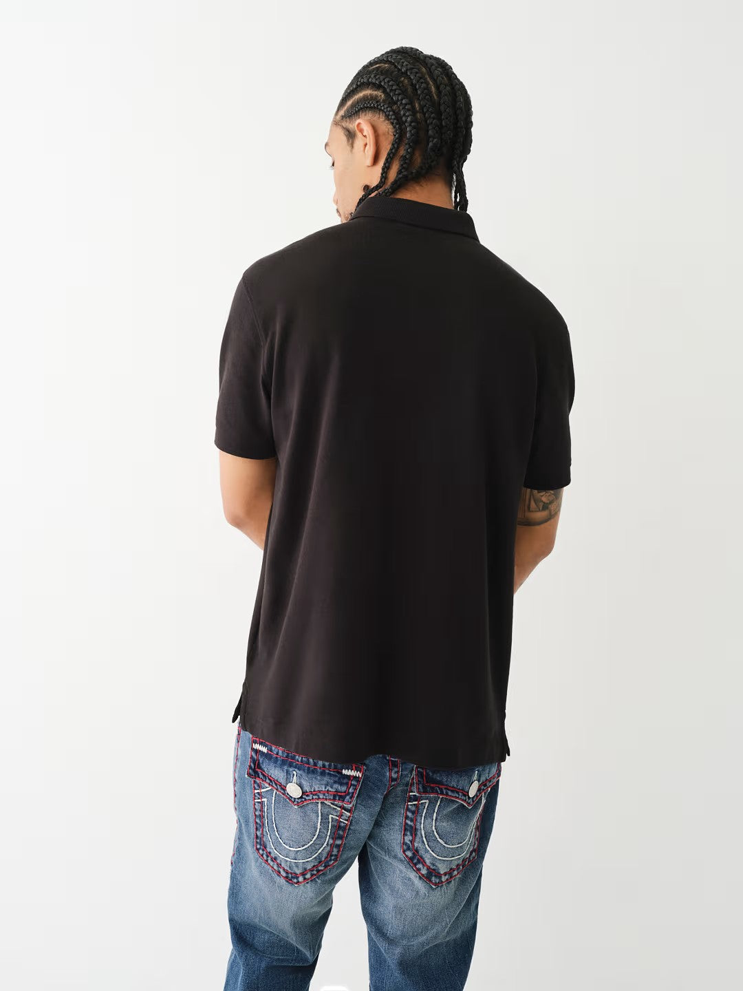 RELAXED BUDDHA PATCH POLO