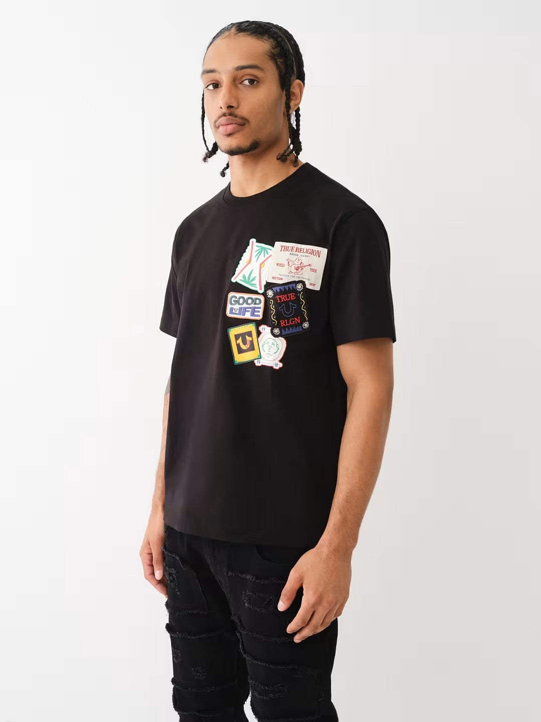 SS RESORT PATCH TEE