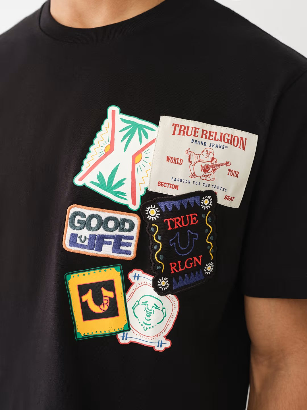 SS RESORT PATCH TEE