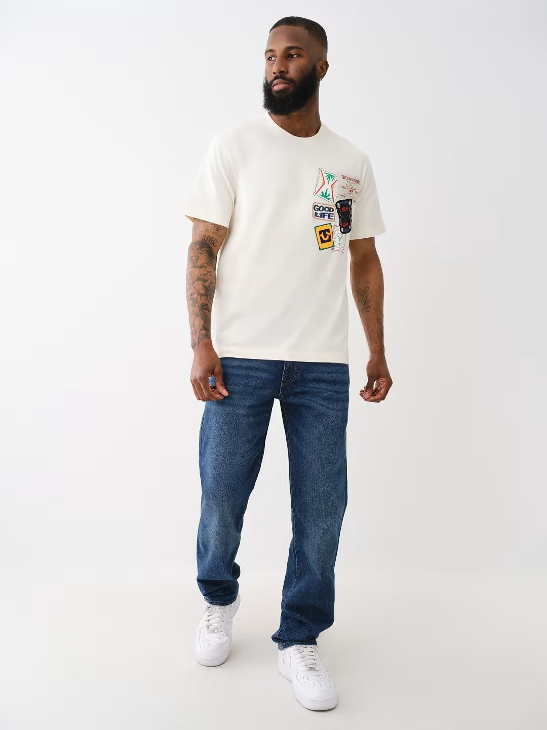 SS RESORT PATCH TEE