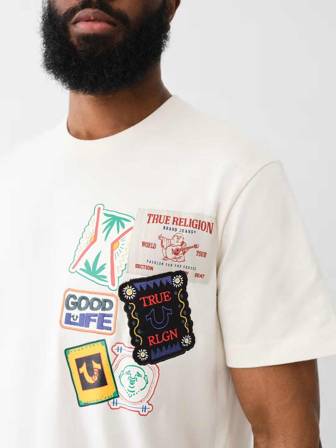 SS RESORT PATCH TEE