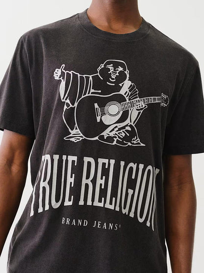 CRACKLE VINTAGE TEE - TRUE RELIGION MEXICO