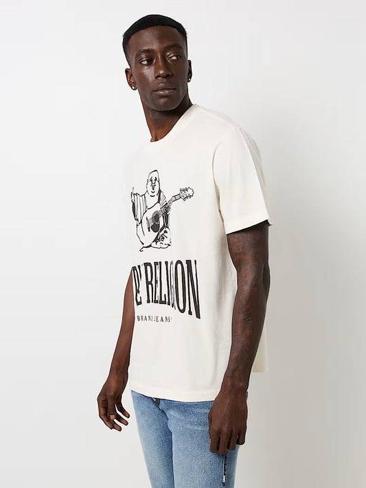 CRACKLE VINTAGE TEE - TRUE RELIGION MEXICO