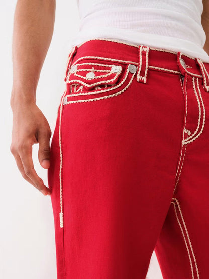 RED VINNY ROPE ULTRA BAGGY - TRUE RELIGION MEXICO