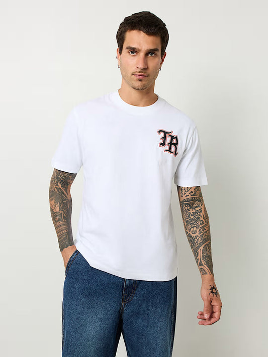 EMBROIDERY NATURE SS TEE