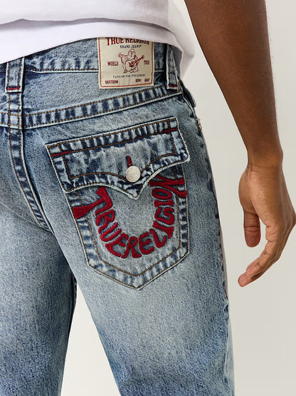 RICKY WARPED HORSESHOE STRAIGHT JEAN