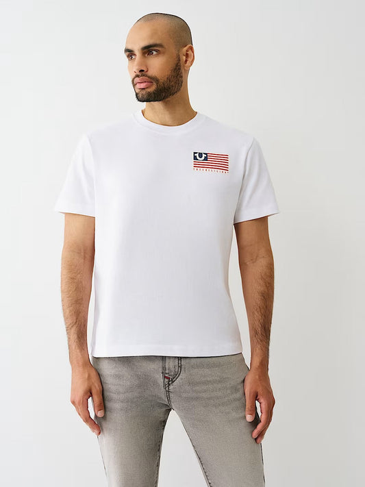 SS HS FLAG TEE