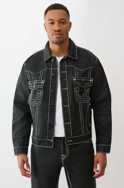 OVERSIZE SUPER T COATED JACKET – TRUE RELIGION México