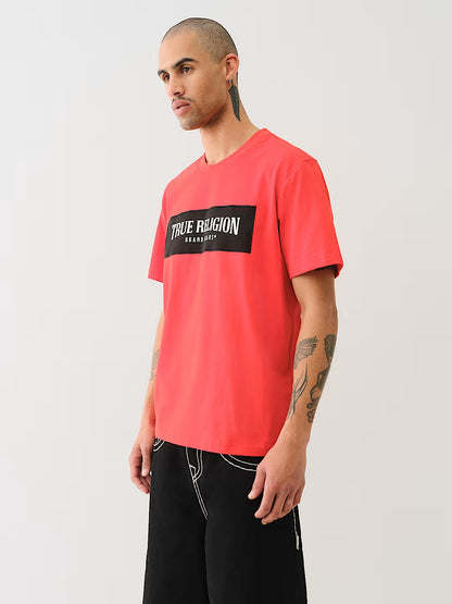 SS MESH BOX LOGO TEE