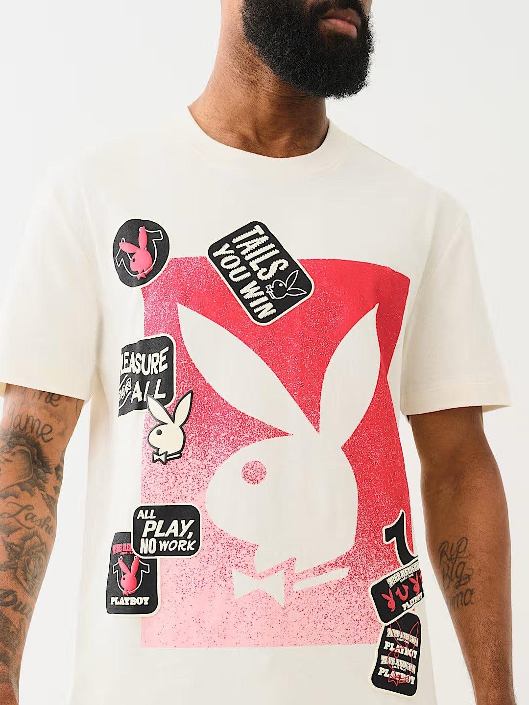 PB X TR SS PATCH BUNNY TEE