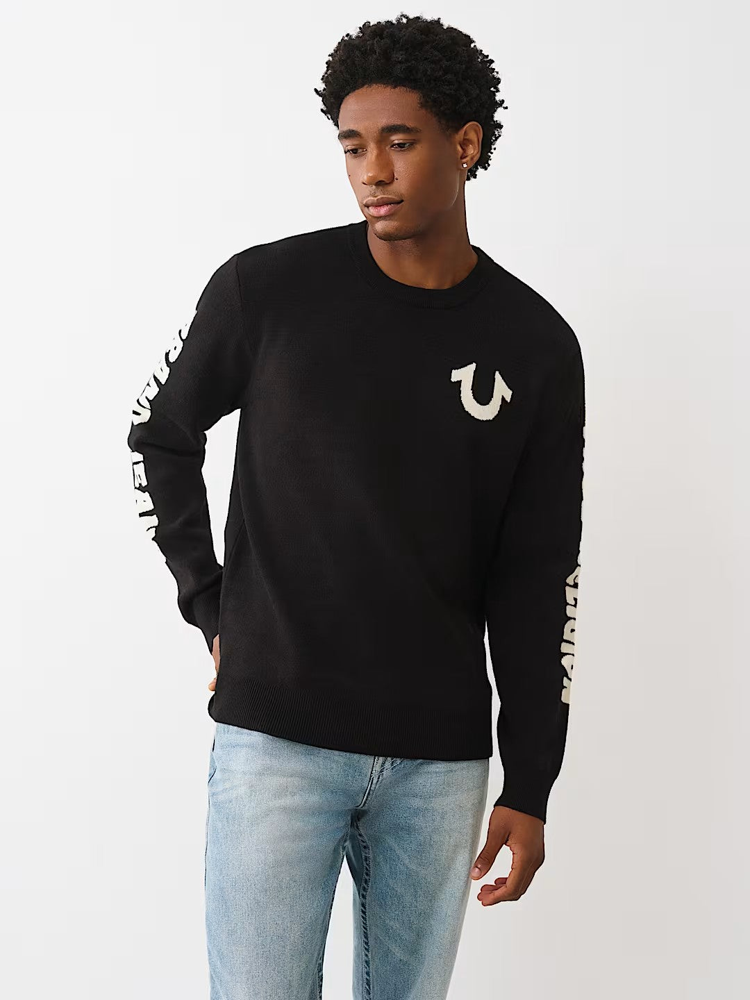 RELAXED TR LOGO SWEATER
