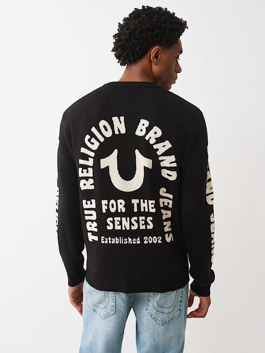RELAXED TR LOGO SWEATER