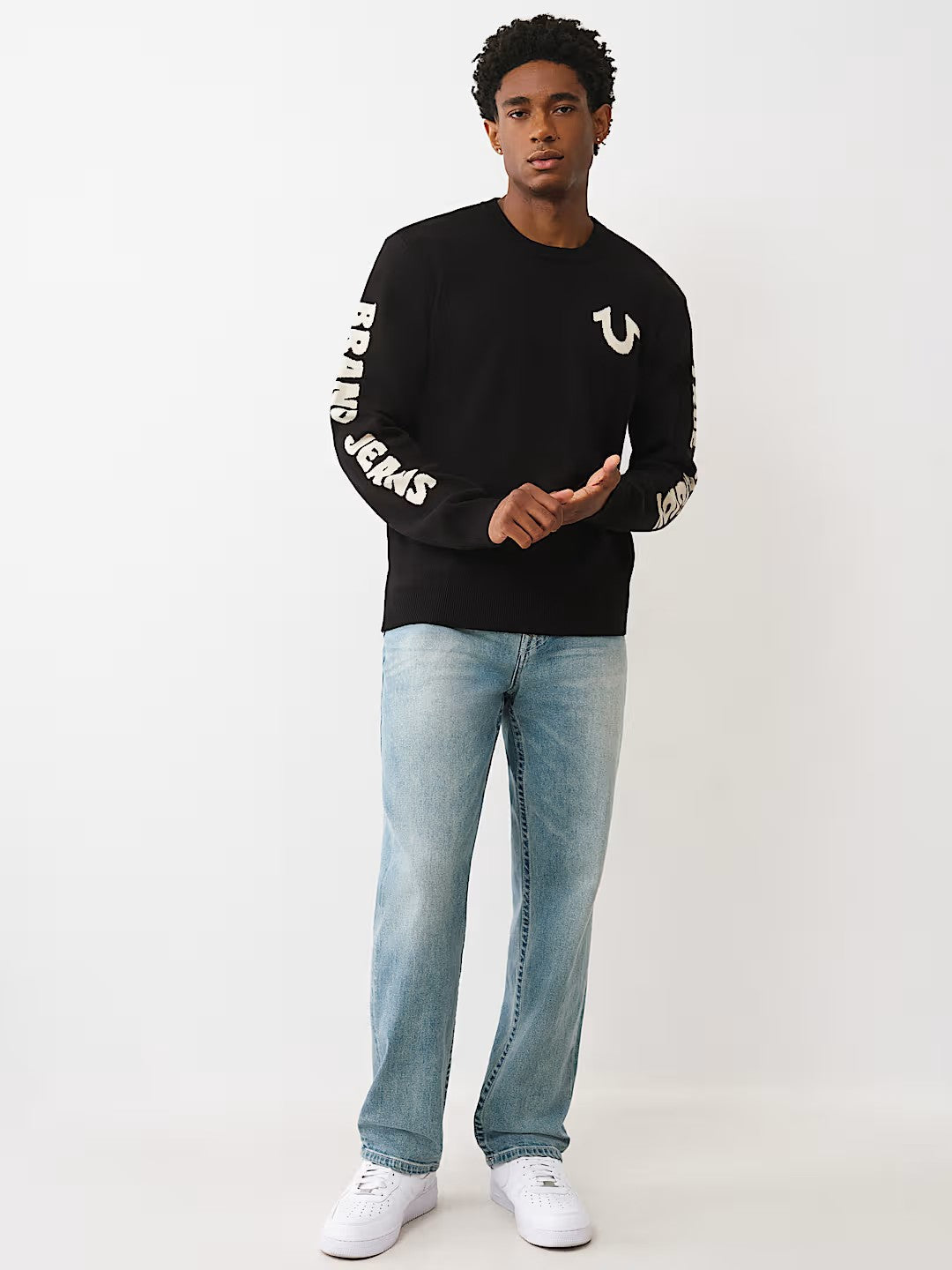 RELAXED TR LOGO SWEATER