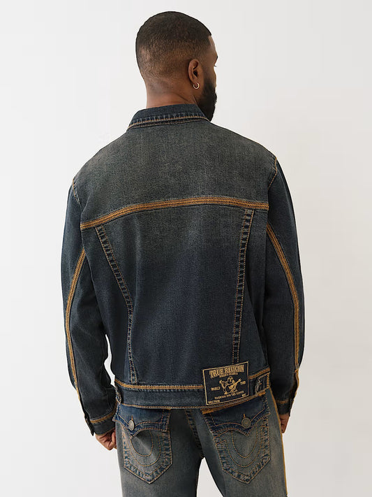 SUPER FLATLOCK TRUCKER JACKET