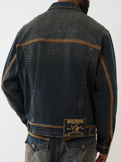 SUPER FLATLOCK TRUCKER JACKET