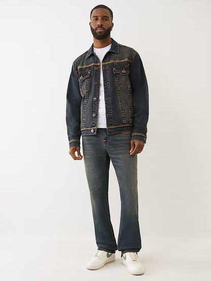 SUPER FLATLOCK TRUCKER JACKET
