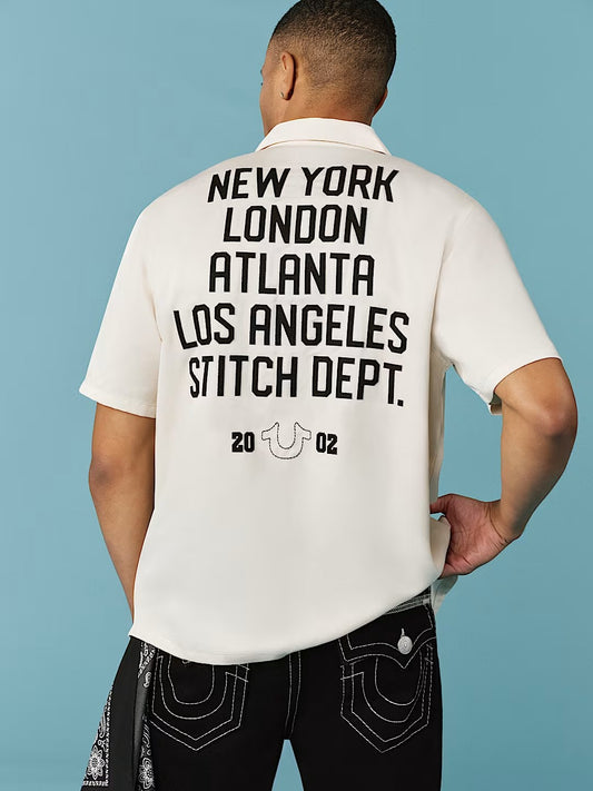 GRAPHIC SS CAMP SHIRT