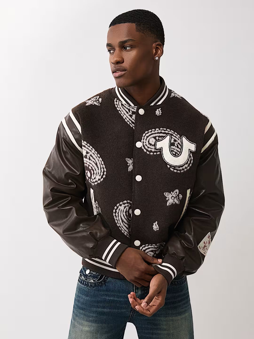 WOOL RETRO VARSITY JACKET