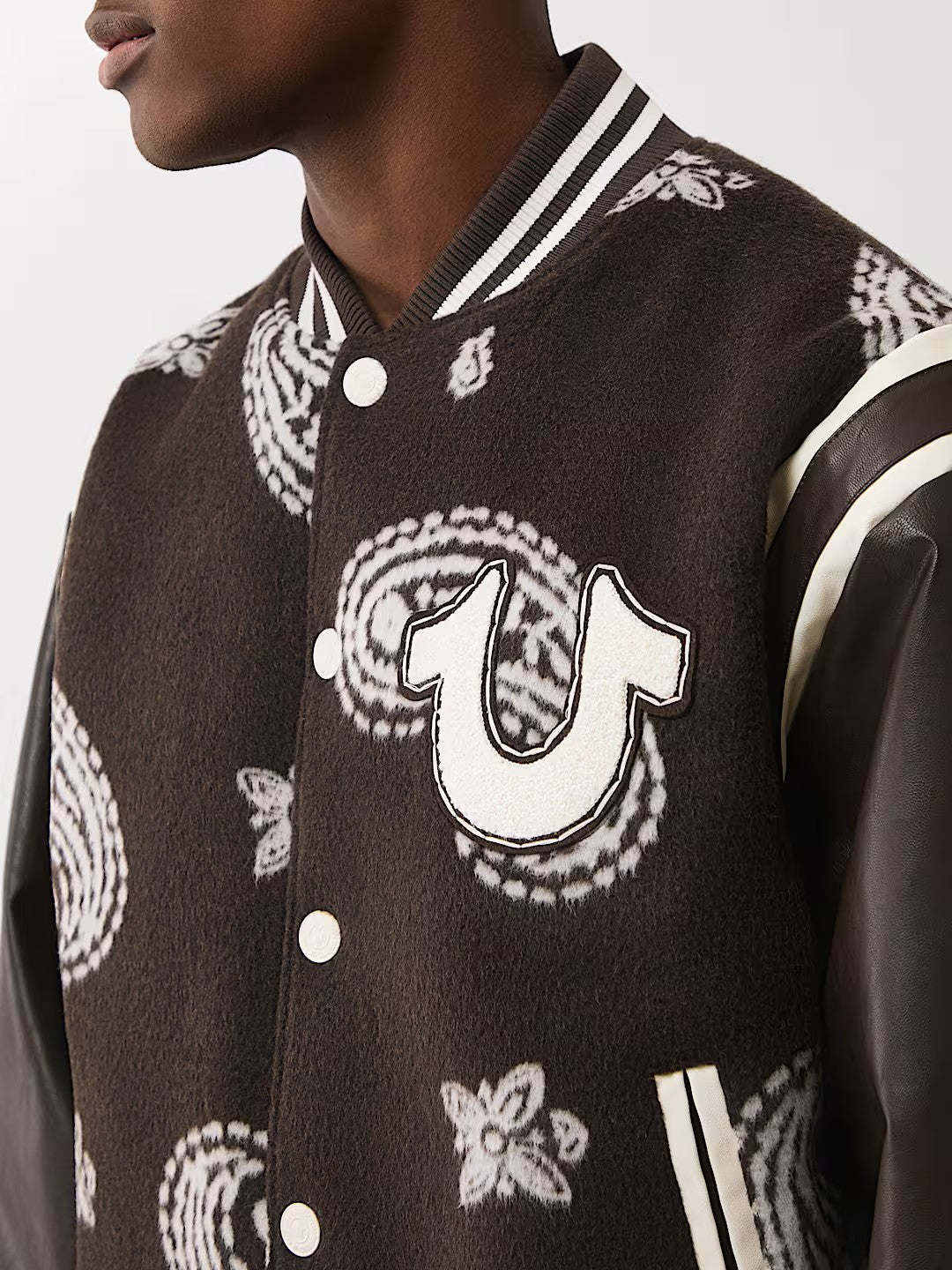 WOOL RETRO VARSITY JACKET