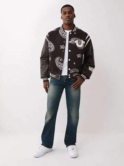 WOOL RETRO VARSITY JACKET