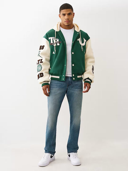 RETRO WOOL VARSITY JACKET