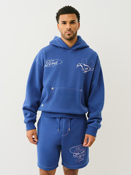 TR X FORD BIG T CINCHED HOODIE