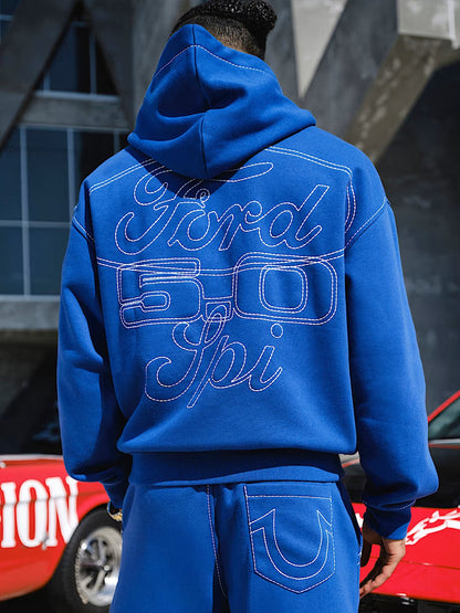 TR X FORD BIG T CINCHED HOODIE
