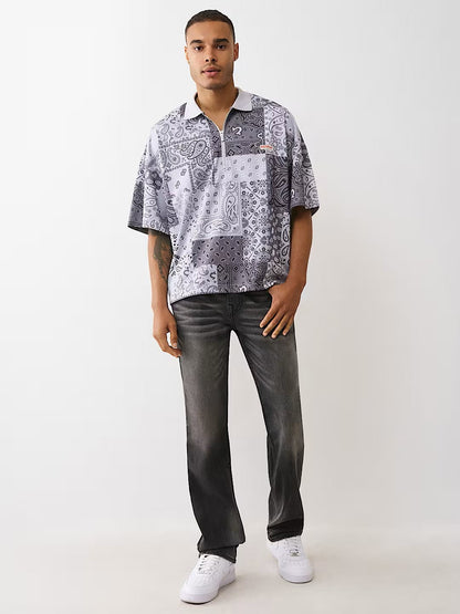 BANDANA MESH OVERSIZED POLO