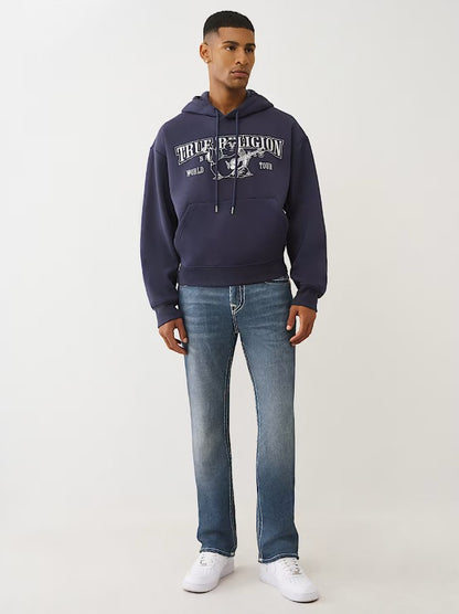 PRNTD FLEECE RICKY 34IN SUPERT