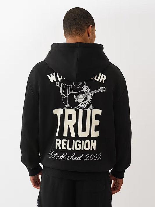 PATCH VINTAGE ZIP UP HOODIE
