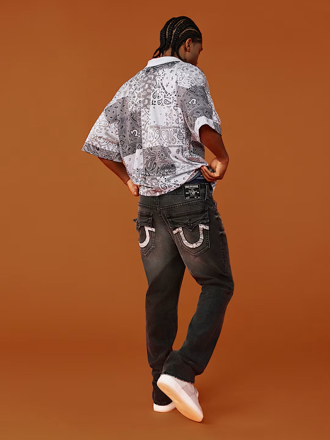 BILLY SN NF EB BANDANA HS 34IN